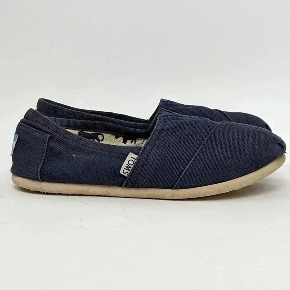 TOMS Canvas Navy Classics - 6.5 - Picture 6 of 10